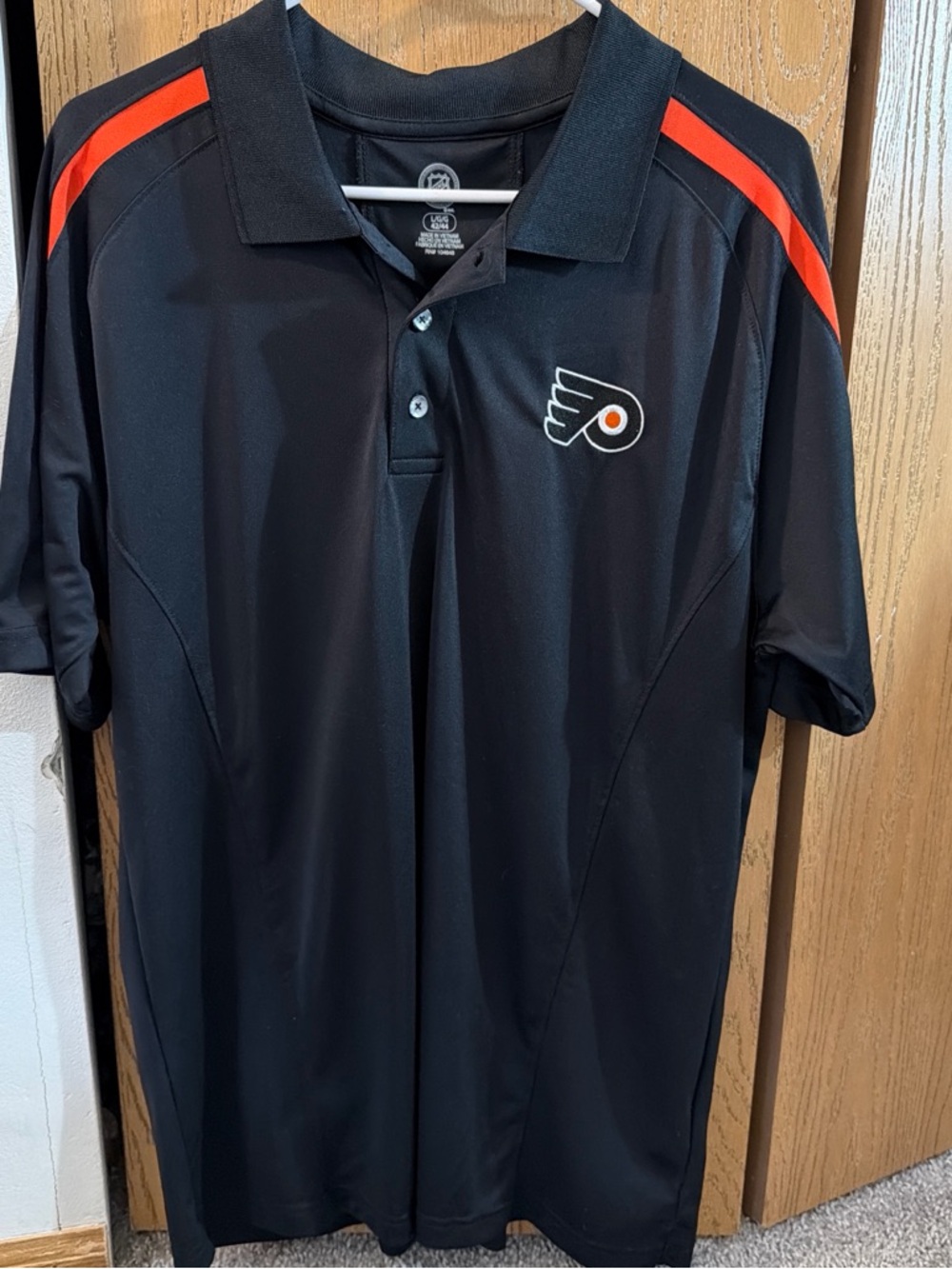 Philadelphia Flyers Black Polo Shirt